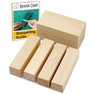 Wood Carving set Beaver Craft - 5 pcs.