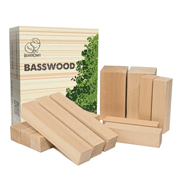 Wood Carving set Beaver Craft - 12 pcs.