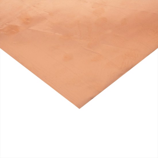 Copper sheet 1.0x500x500 mm