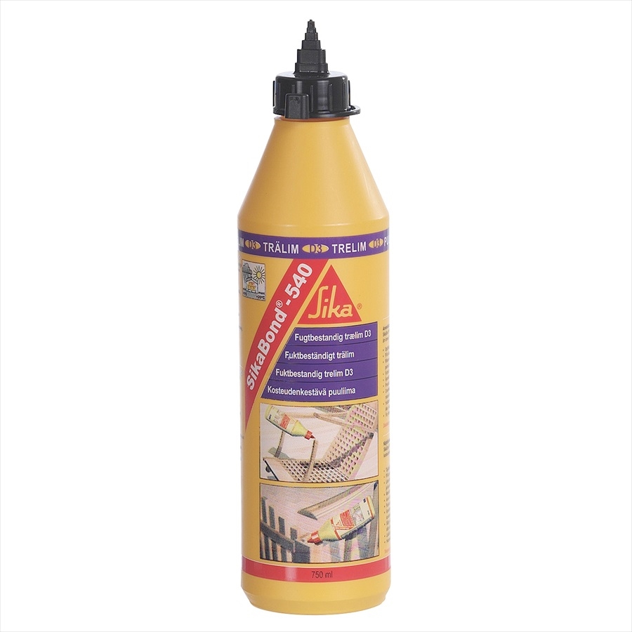 Buy Wood glue, SikaBond540 outdoor glue, 750 ml online here Linaa