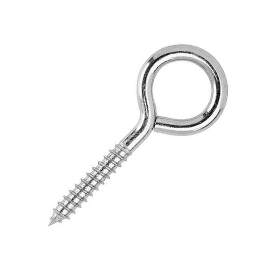 Screw Eye 12x5 mm Galvanised - 100 pc.