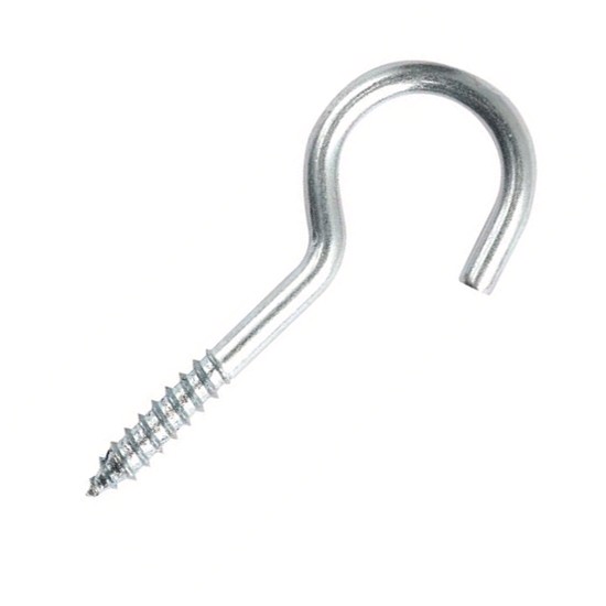 Screw Hook Electro Galvanised