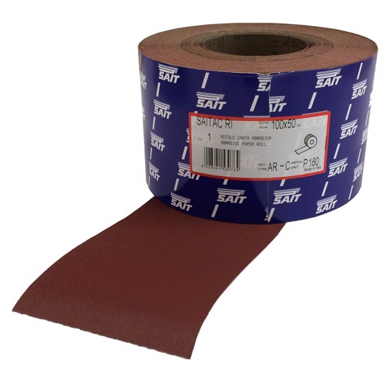 Saitac Sandpaper 100mmx50m - P150