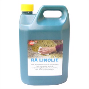Linseed Oil, Raw - 750 ml or 2,5 liters