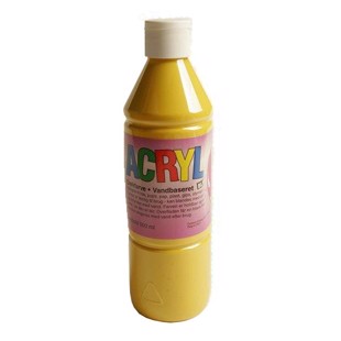 Acrylic Paint - Lemon Yellow 0.5 l