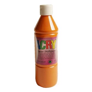 Acrylic Paint - Orange 0.5 l