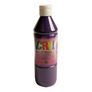 Acrylic Paint - Purple 0.5 l