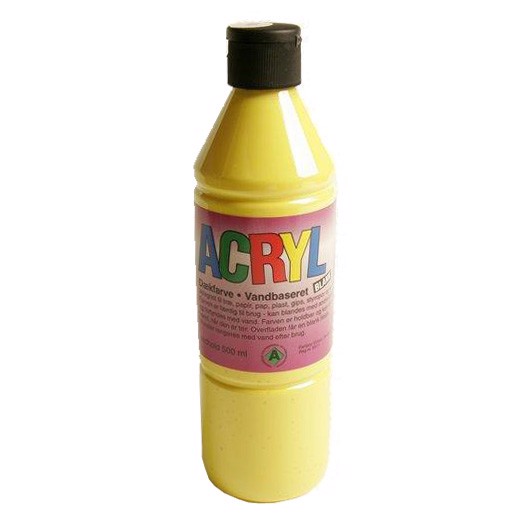 Acrylic Paint - Mixing Yellow 0.5 l