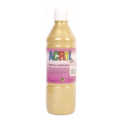 Acrylic Paint - Gold Metallic 0.5 l