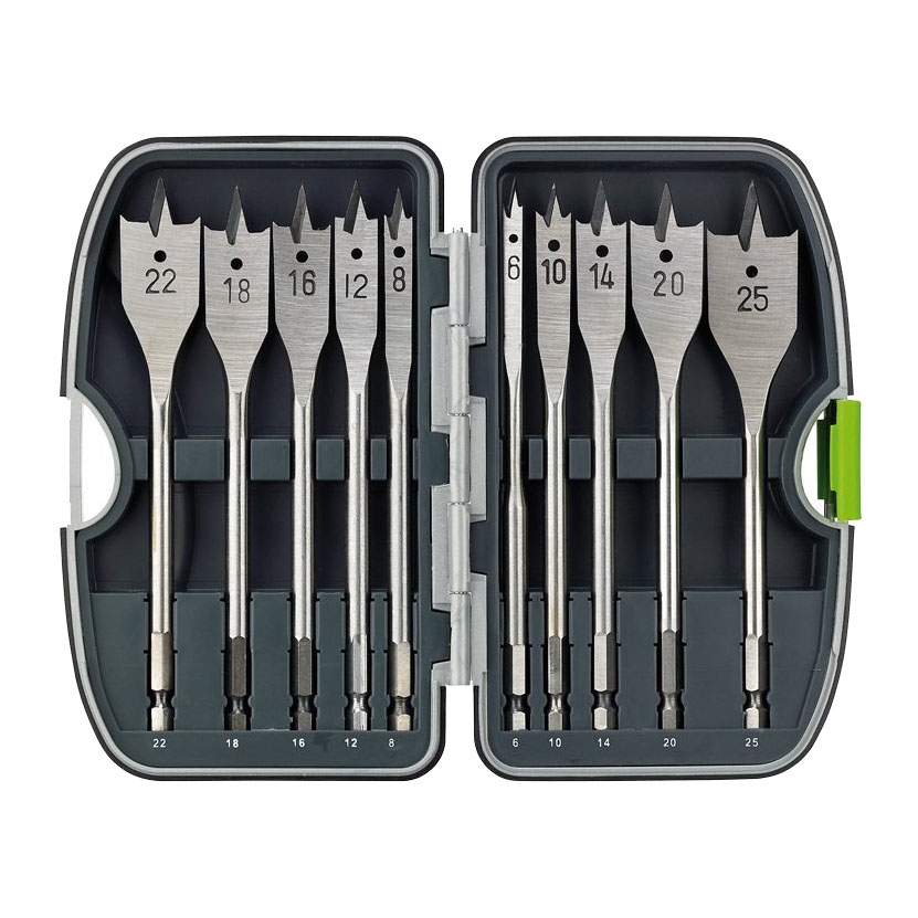 Buy Spade Drill Bits Set Luna 10 pc. online here Linaa