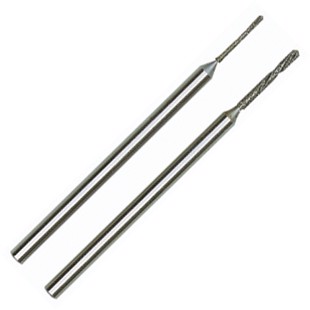 Diamond Drill Bit 2 pc. 0.8 and 1.2 mm