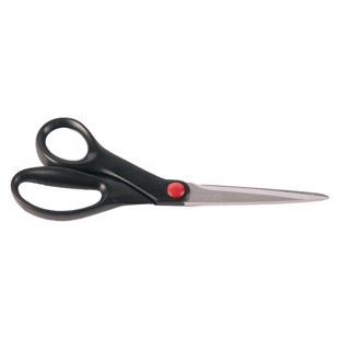 Paper Scissors Black 21 cm