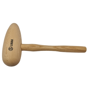 Wooden Hammer Egg-Shaped Head