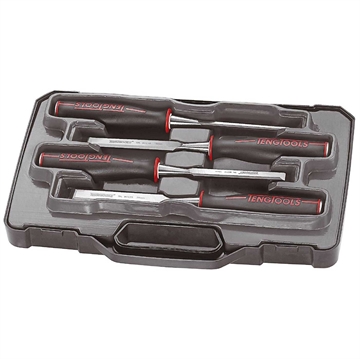 Wood Chicel Set Teng Tools - 4 pcs.