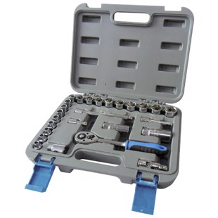 Drive Socket Set 3/8  8-22 mm