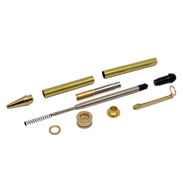 All loose parts for a ballpoint pen you can make yourself