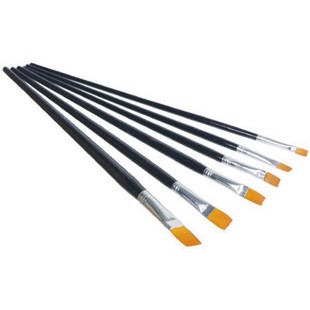 Paint Brushes - Flat 6 pc.