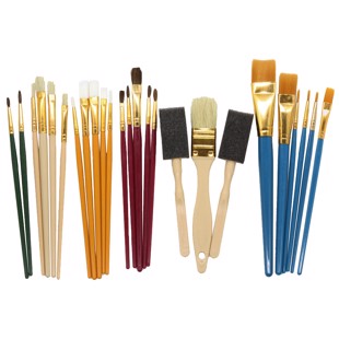 Paint Brushes 25 pc. Assorted