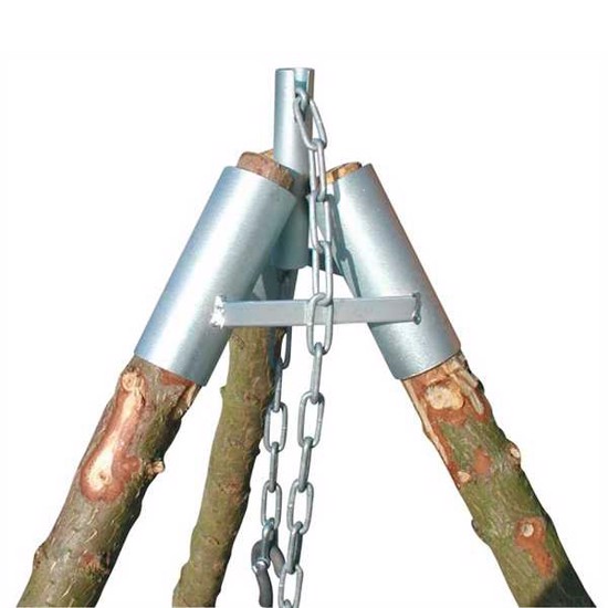 Holder for Wooden Tripod Legs, Including 2 m Chain