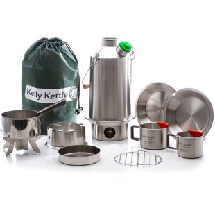 Kelly Kettle Base Camp Kit - Stainless