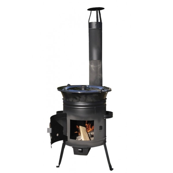 Outdoor WoodBurning Stove including 10 liter Pot Diameter 31 cm
