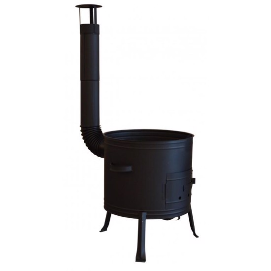 Outdoor Wood-Burning Stove - Diameter: 39 cm