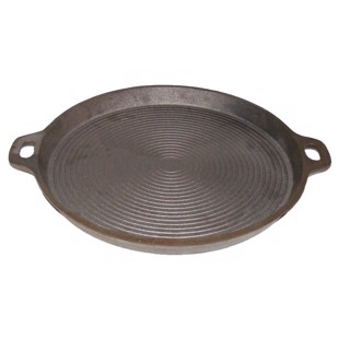 Cast Iron Wok - Diameter: 35 cm