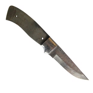 Damascus full tang blade KHS17 - 85 mm