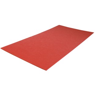 Fiberboard - Red - 0.8x125x250 mm