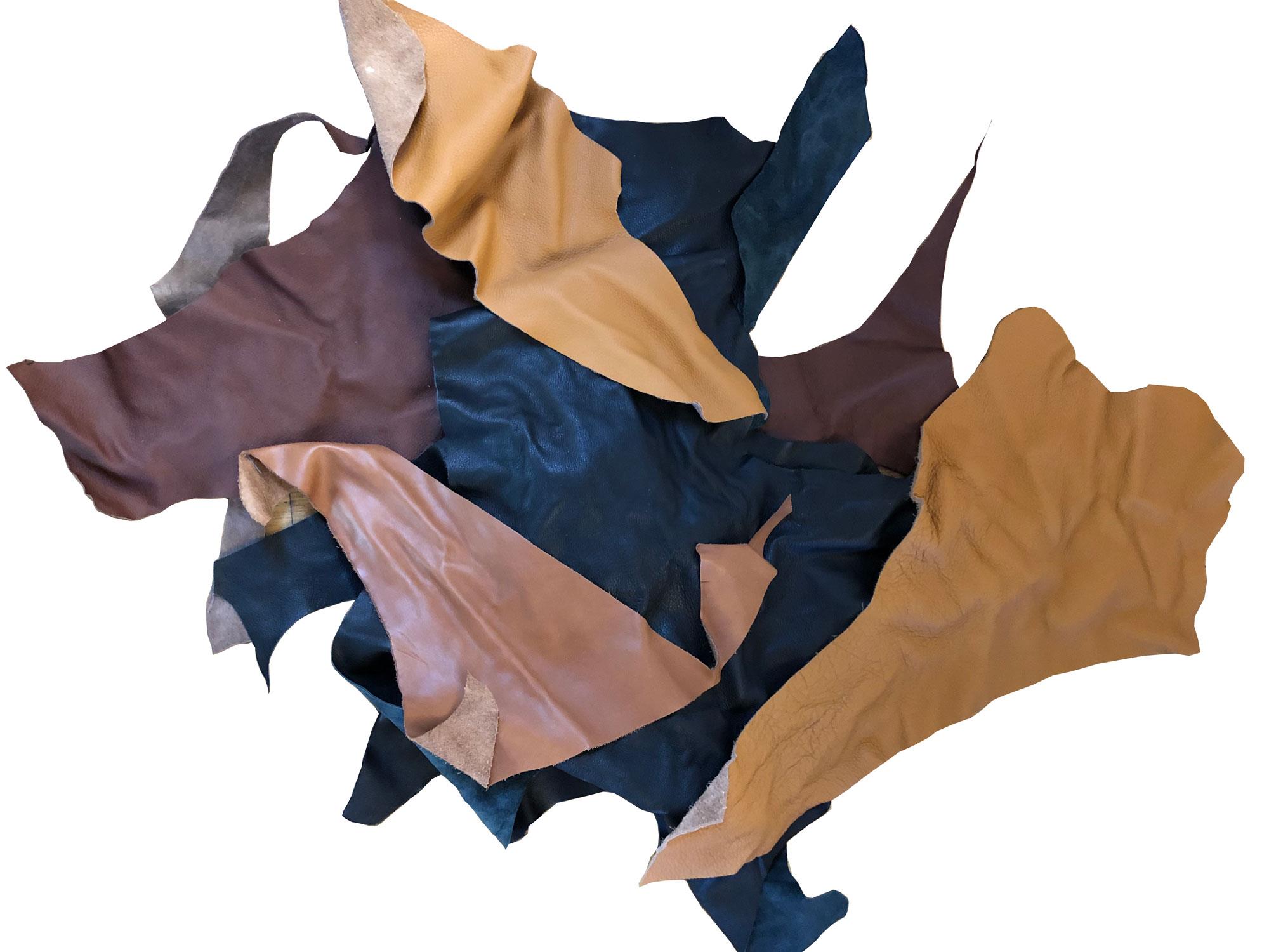 Buy Leather scraps 15 kg. online here Linaa