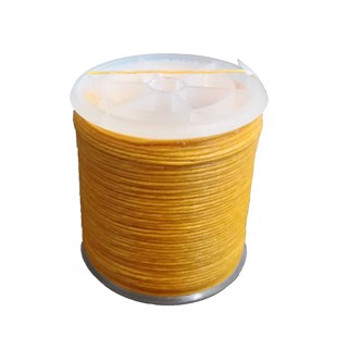 Waxed Thread - Yellow - 0.9 mm x 90 m