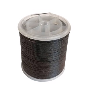 Waxed Thread - Brown - 0.9 mm x 90 m