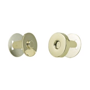 Magnetic Clasp 14 mm - Brass