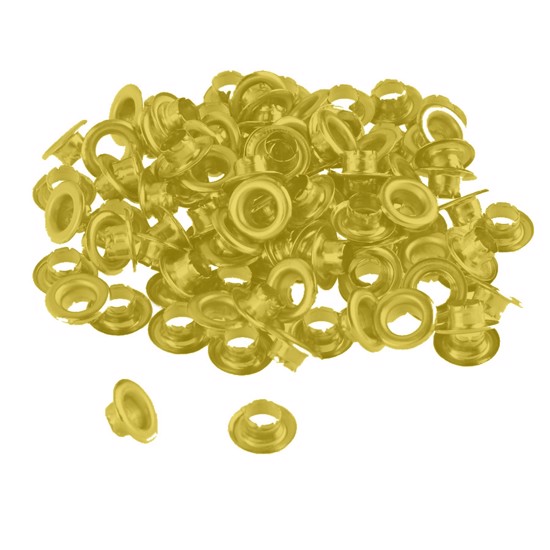 Grommets 8.0 mm 100 pc. - Brass