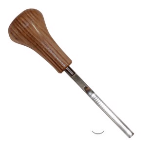 Wood Carving Gouge Ball-Shaped Handle 6.0 mm U