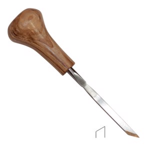 Wood Carving Gouge Ball-Shaped Handle 5.5 mm - Skew