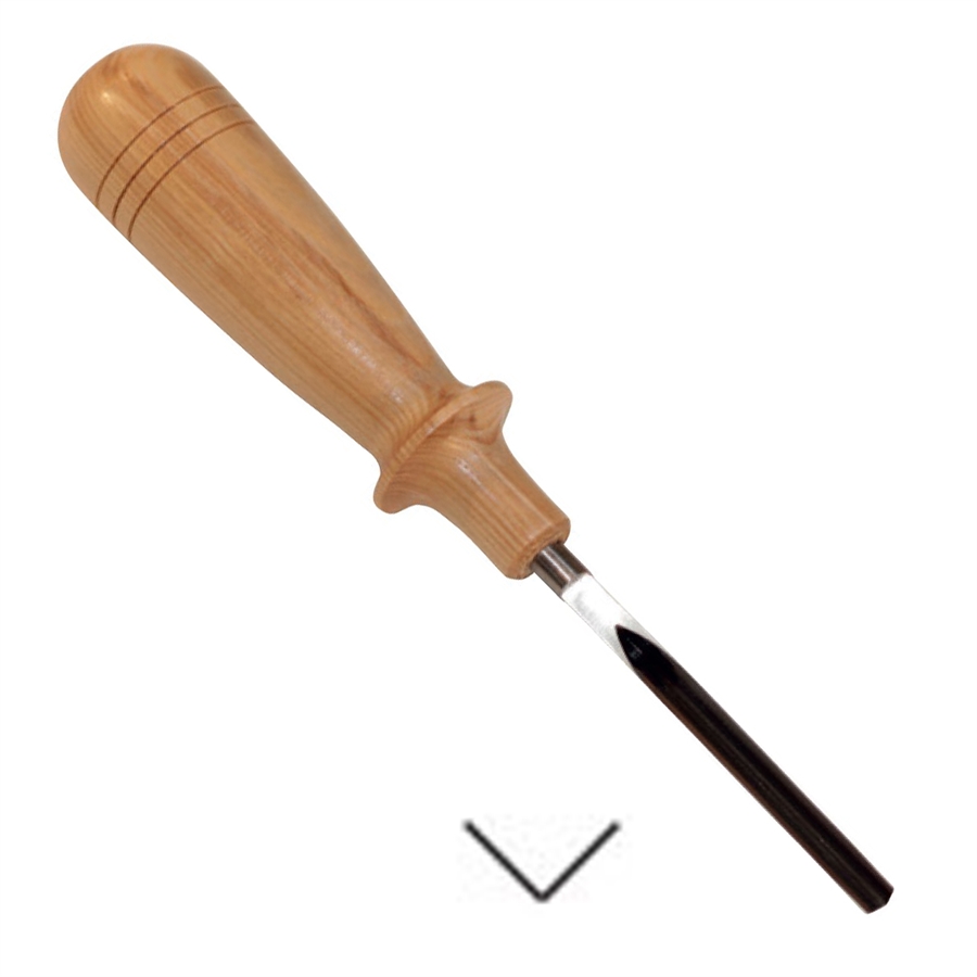 Buy Wood Carving Gouge 5.0 mm V 90 online here Linaa