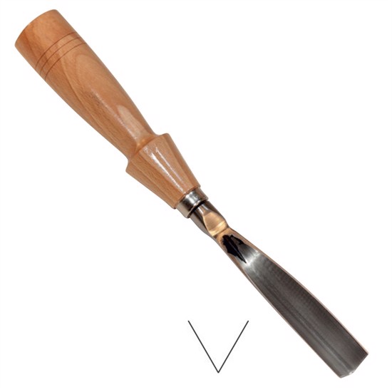 Wood Carving Gouge 21.0 mm - V 60