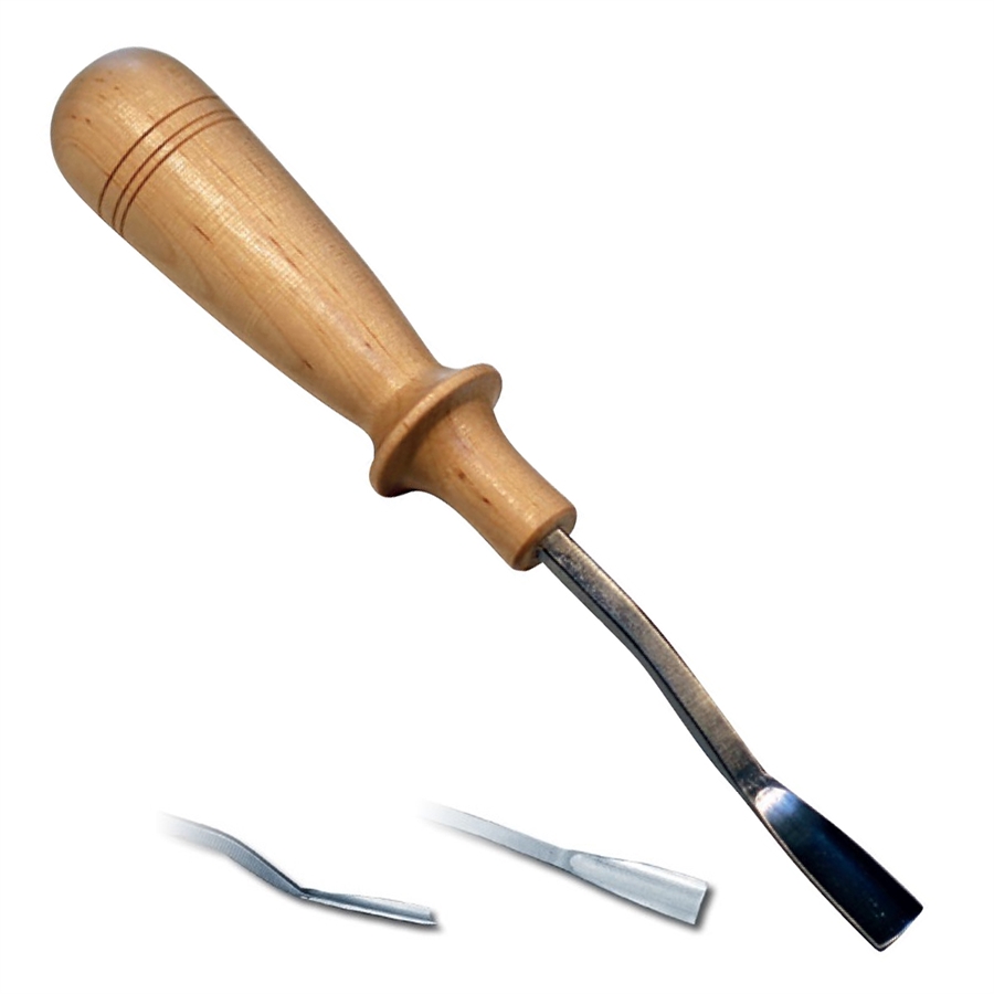 Buy Wood Carving Gouge 12 mm R 10 U Bent online here Linaa