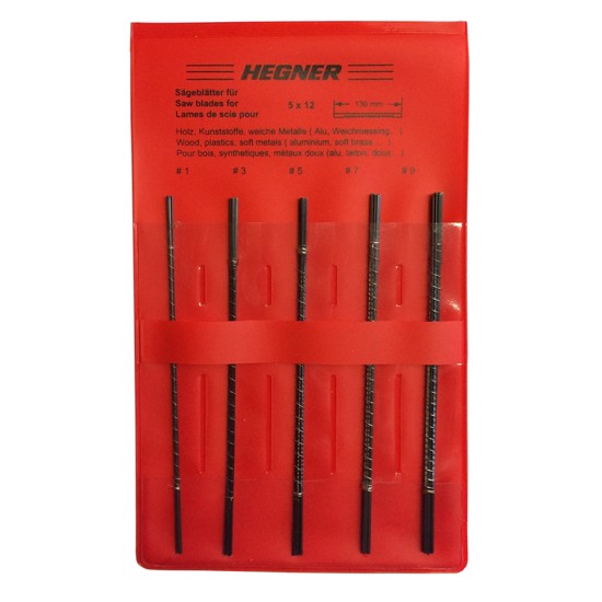 Buy Scroll Saw Blades Set Hegner 60 pc. online here Linaa