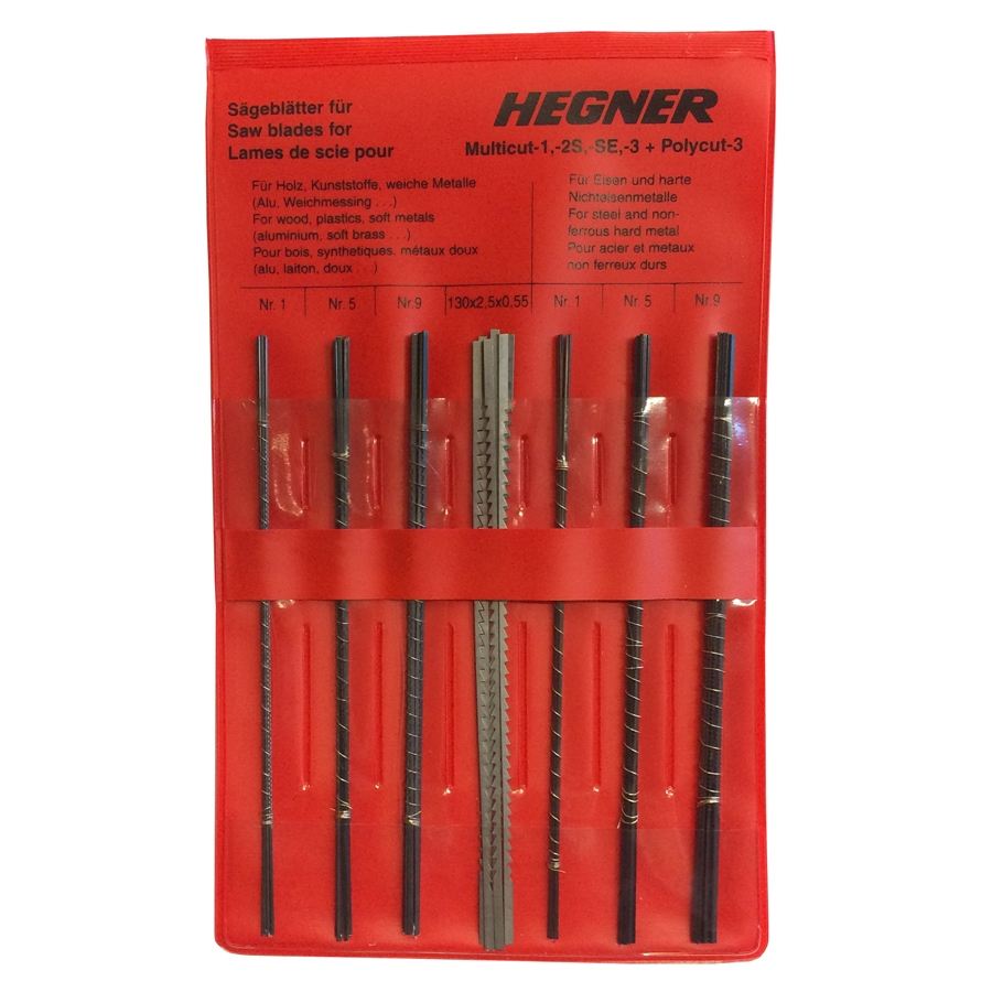Buy Scroll Saw Blades 76 psc Hegner online here Linaa