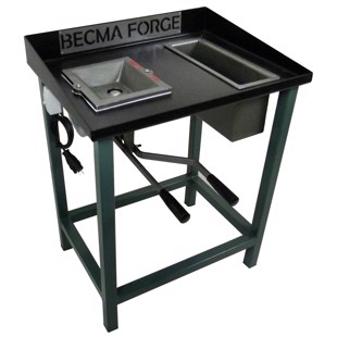 Forge with Engine - 230V - 700x550 mm