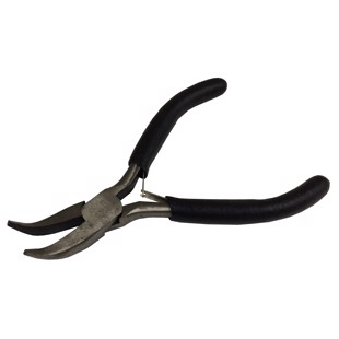 Holding pliers, curved - Jewellery Tools - 120 mm