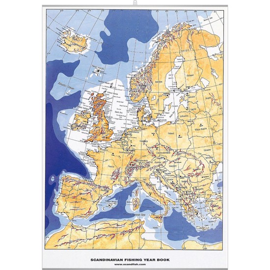 European Fishing Grounds Map - WITH