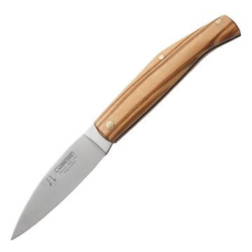 Cudeman Clasp Knife - 445L Olive Wood