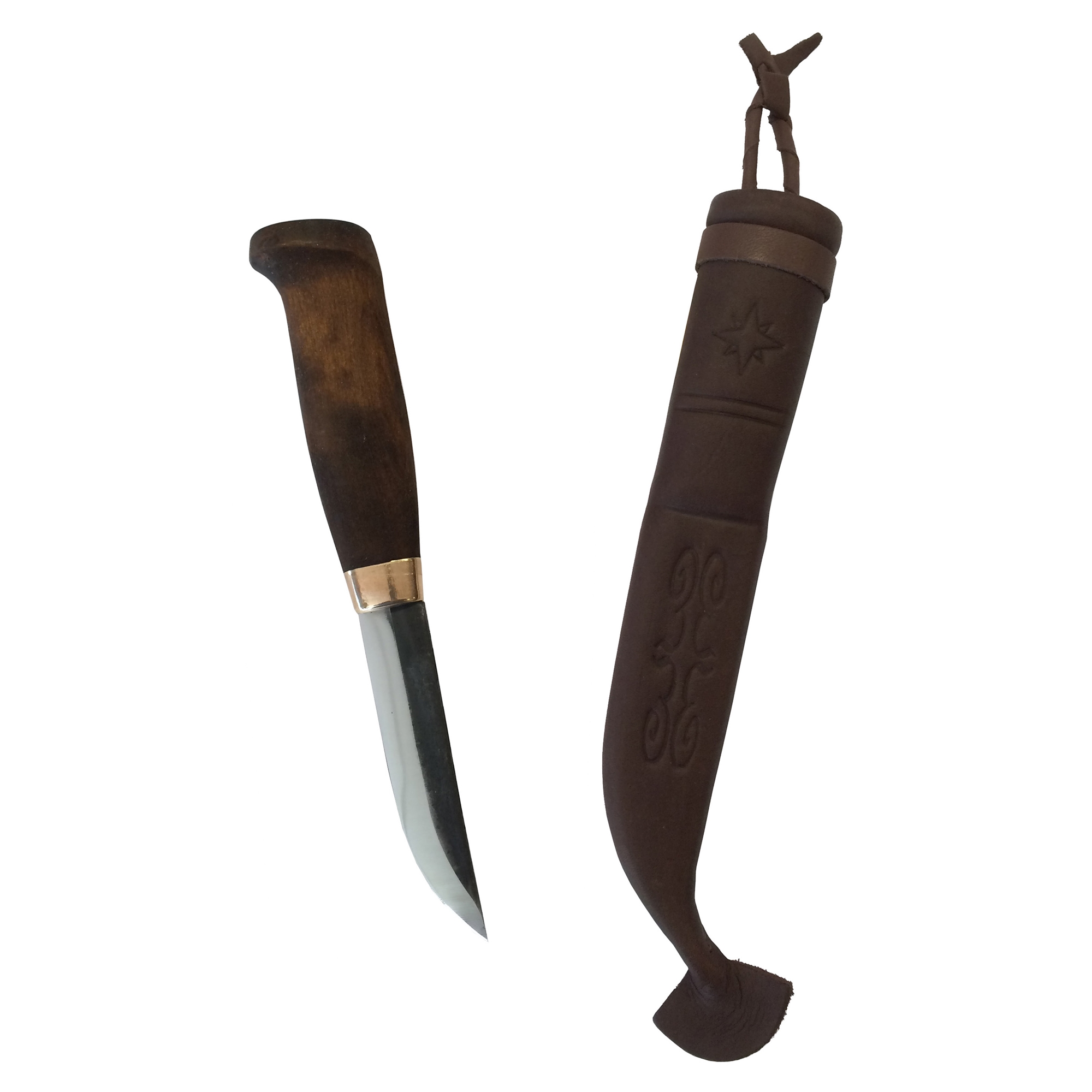 Buy Finnish Knife Eräpuu Hunter Brown online here Linaa