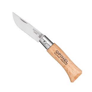 Opinel Knife No. 2 - Beechwood Stainless