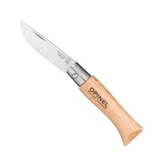 Opinel Knife No. 3 - Beechwood Stainless