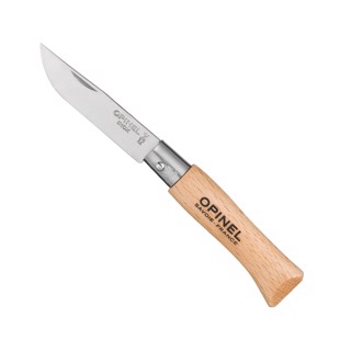 Opinel Knife No. 4 - Beechwood Stainless