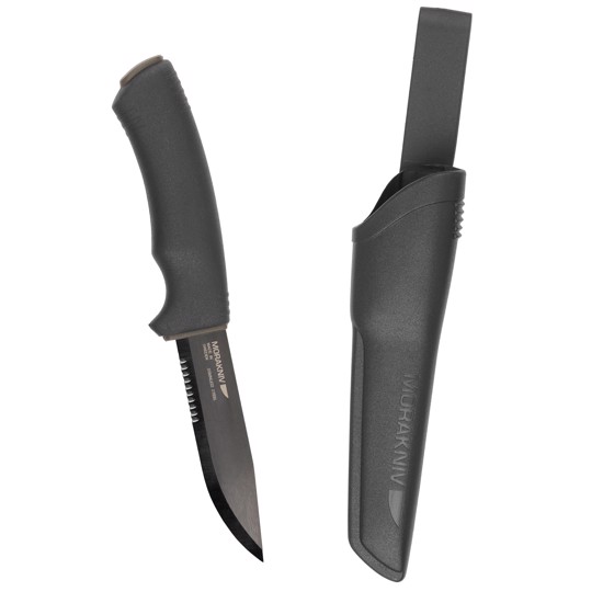 Mora Knife - Bushcraft Black